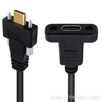 Double screws USB 40GB fast speed cable